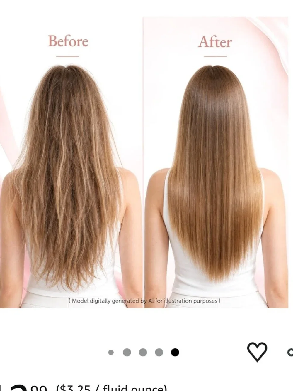 Air Dry Cream for Straight & Fine Hair, Leave In Styling Cream